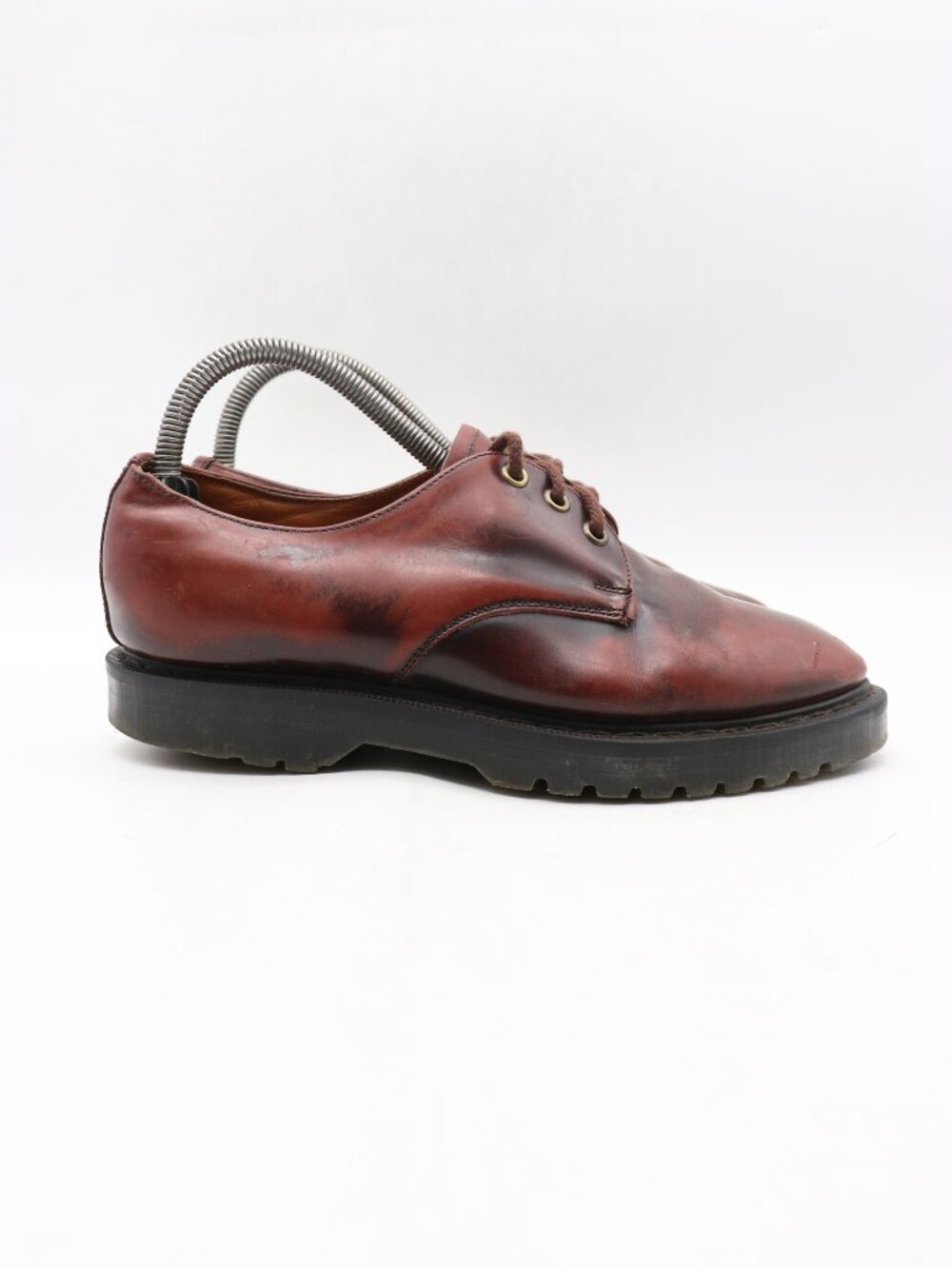 Solovair x TOAST Gibson Burgundy Leather Men's UK 6 US 7 Oxford Made In England